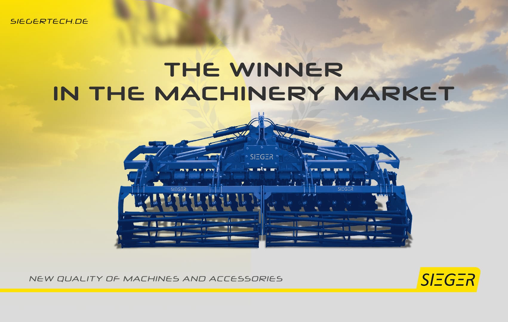 Sieger - The winner in the machinery market